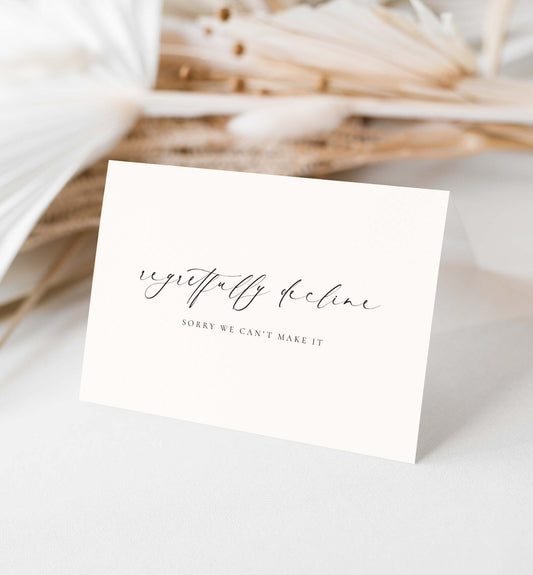 They Said No—Now What? How to Accept a Wedding RSVP Rejection with Grace