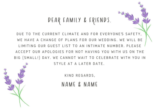 How to uninvite someone to you wedding